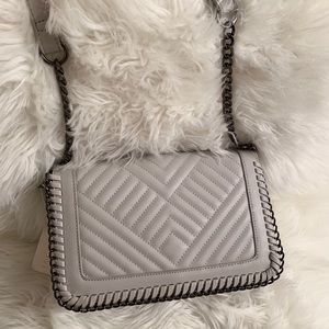 Grey Crossbody Bag